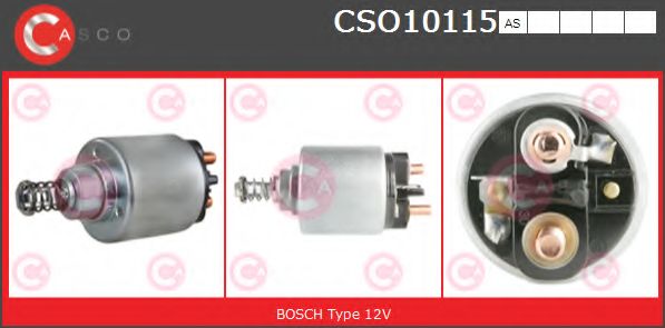 Тяговое реле, стартер CASCO CSO10115AS