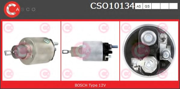 Тяговое реле, стартер CASCO CSO10134AS