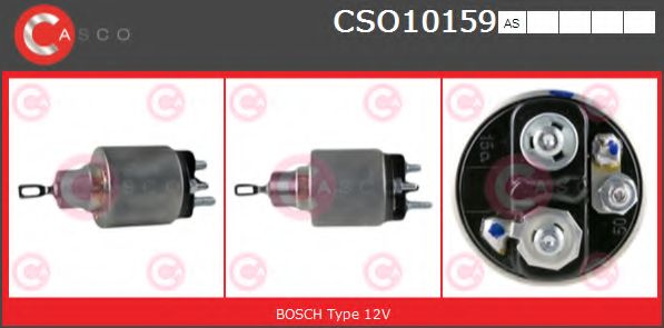 Тяговое реле, стартер CASCO CSO10159AS
