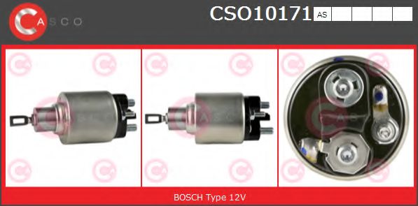 Тяговое реле, стартер CASCO CSO10171AS
