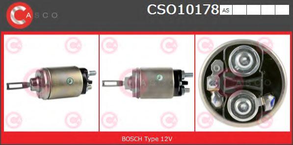 Тяговое реле, стартер CASCO CSO10178AS
