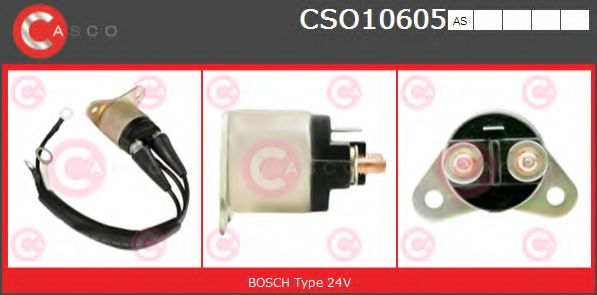 Тяговое реле, стартер CASCO CSO10605AS
