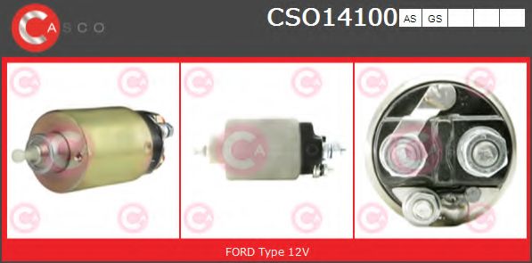 Тяговое реле, стартер CASCO CSO14100AS