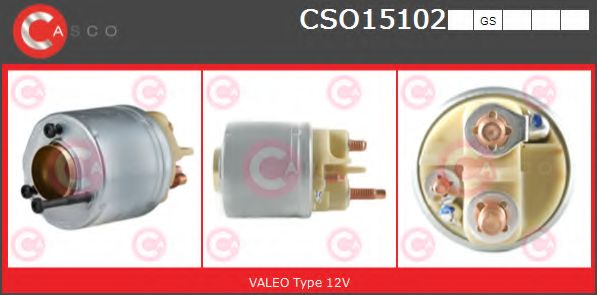 Тяговое реле, стартер CASCO CSO15102GS