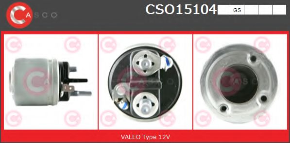 Тяговое реле, стартер CASCO CSO15104GS