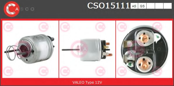 Тяговое реле, стартер CASCO CSO15111AS