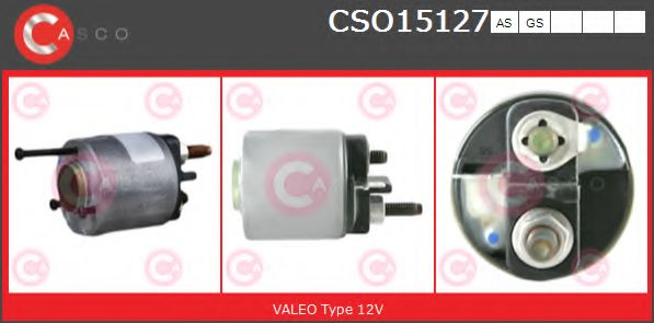 Тяговое реле, стартер CASCO CSO15127AS