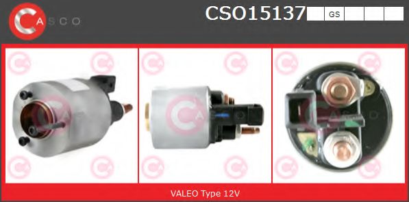 Тяговое реле, стартер CASCO CSO15137GS