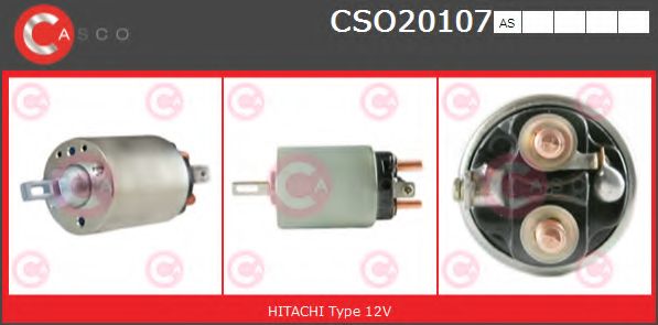 Тяговое реле, стартер CASCO CSO20107AS