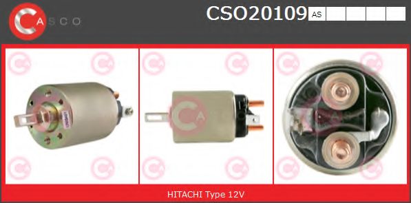 Тяговое реле, стартер CASCO CSO20109AS
