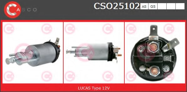 Тяговое реле, стартер CASCO CSO25102AS
