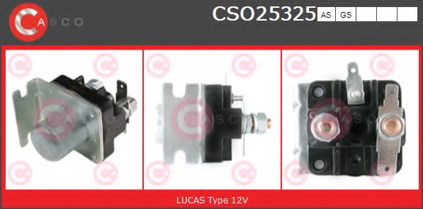 Тяговое реле, стартер CASCO CSO25325GS