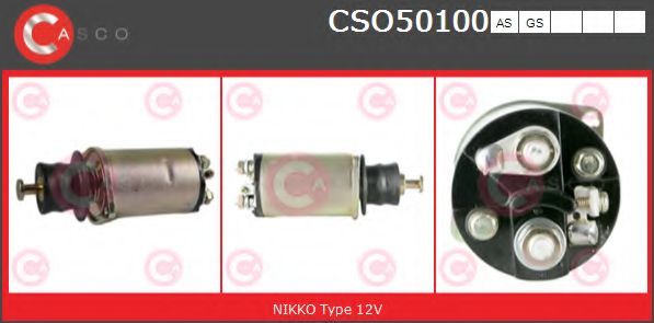 Тяговое реле, стартер CASCO CSO50100AS