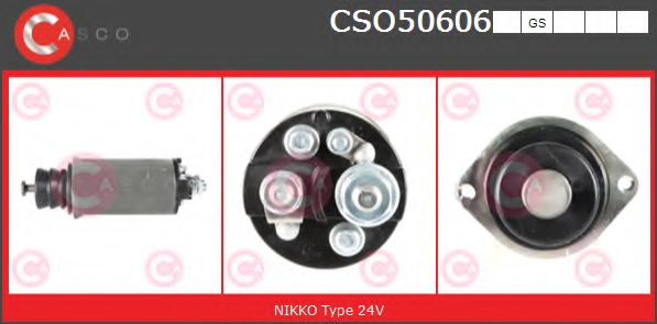 Тяговое реле, стартер CASCO CSO50606GS