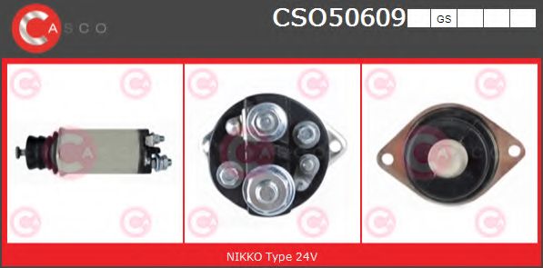 Тяговое реле, стартер CASCO CSO50609GS