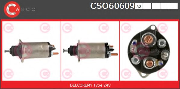 Тяговое реле, стартер CASCO CSO60609AS
