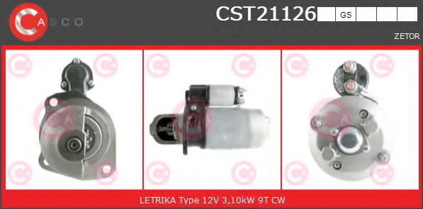Стартер CASCO CST21126GS