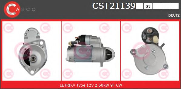 Стартер CASCO CST21139GS