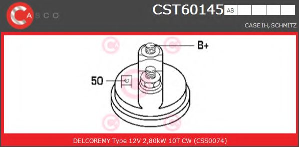 Стартер CASCO CST60145AS