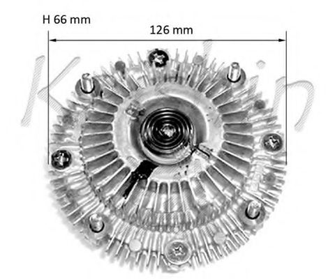 Водяной насос KAISHIN GV022