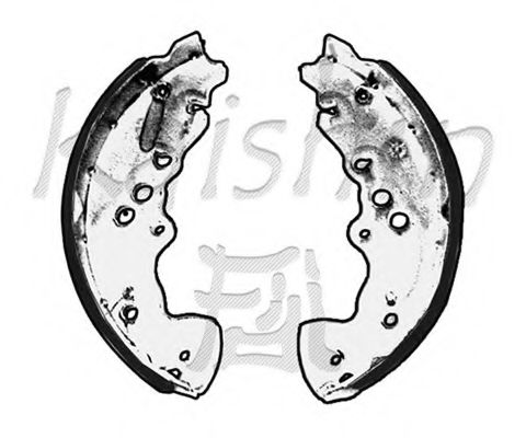 Комплект тормозных колодок KAISHIN K9968