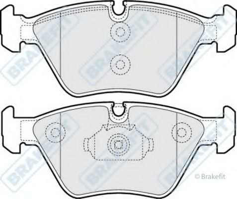 Комплект тормозных колодок, дисковый тормоз APEC braking PD3200