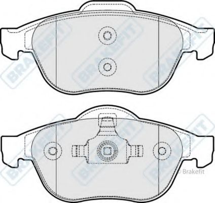 Комплект тормозных колодок, дисковый тормоз APEC braking PD3099