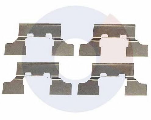 Комплектующие, колодки дискового тормоза CARRAB BRAKE PARTS 2335