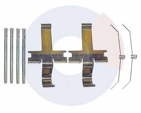 Комплектующие, колодки дискового тормоза CARRAB BRAKE PARTS 2440