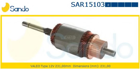 Якорь, стартер VALEO 92010