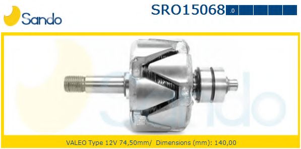 Ротор, генератор VALEO 75811