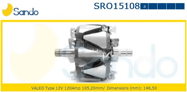 Ротор, генератор SANDO SRO15108.0