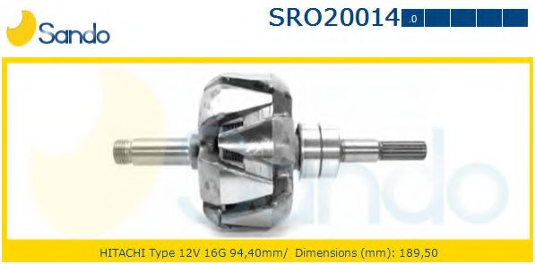 Ротор, генератор SANDO SRO20014.0