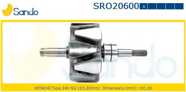 Ротор, генератор SANDO SRO20600.0