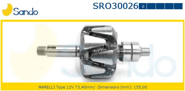 Ротор, генератор SANDO SRO30026.0