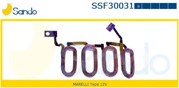 Обмотка возбуждения, стартер SANDO SSF30031.0