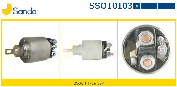 Тяговое реле, стартер SANDO SSO10103.0