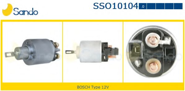 Тяговое реле, стартер SANDO SSO10104.0