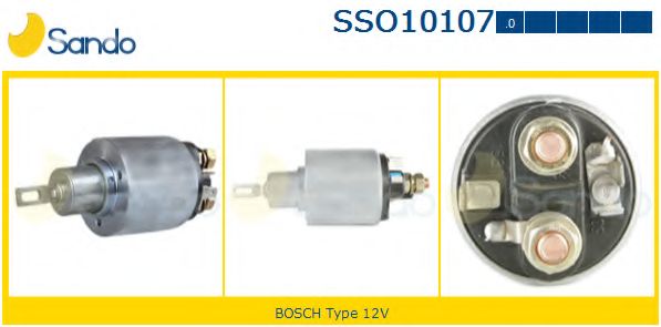 Тяговое реле, стартер SANDO SSO10107.0