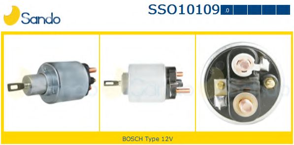 Тяговое реле, стартер SANDO SSO10109.0