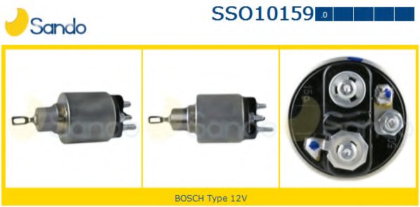 Тяговое реле, стартер SANDO SSO10159.0