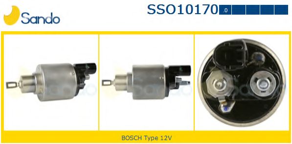 Тяговое реле, стартер SANDO SSO10170.0