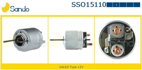 Тяговое реле, стартер SANDO SSO15110.1