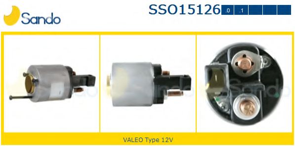 Тяговое реле, стартер SANDO SSO15126.0