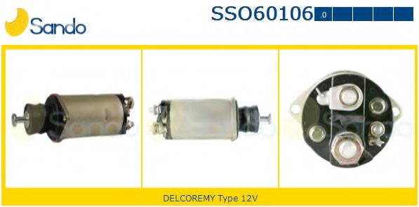 Тяговое реле, стартер SANDO SSO60106.0