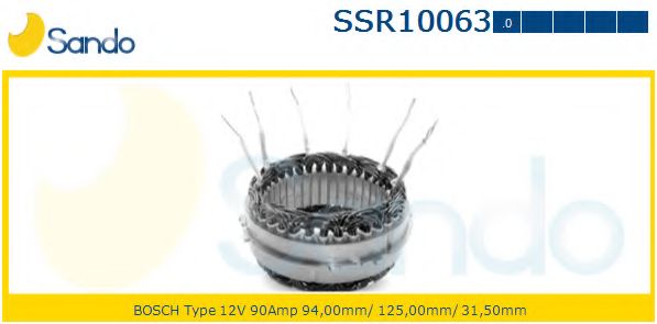 Статор, генератор SANDO SSR10063.0