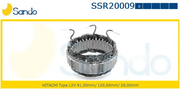 Статор, генератор HC-Cargo 133186