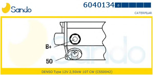 Стартер EDR 913295
