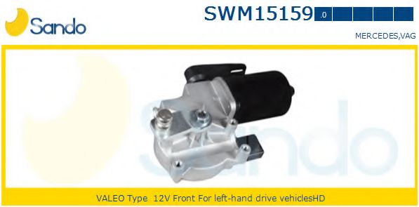 Двигатель стеклоочистителя SANDO SWM15159.0