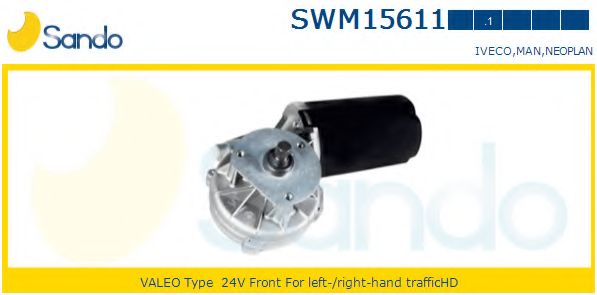 Двигатель стеклоочистителя SANDO SWM15611.1
